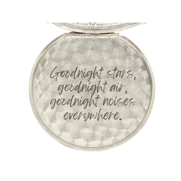 Moon & Star Pocket Watch - Silver Starry Night Gift for Dreamers & Stargazers - Picture 8 of 10